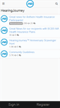 Mobile Screenshot of hearingjourney.com